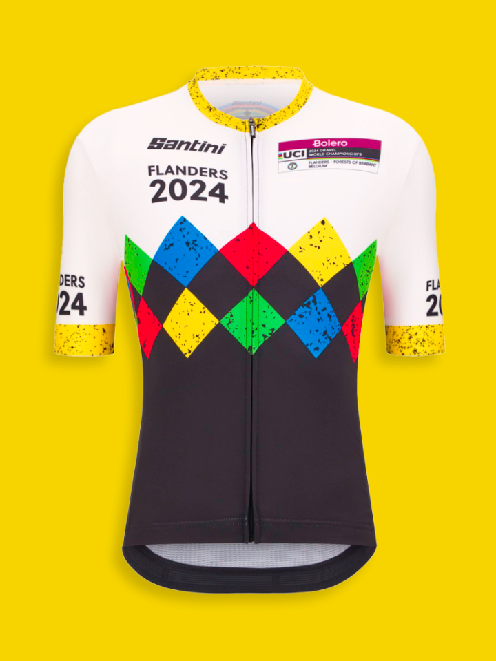 Maillot unisexe des Mondiaux Gravel UCI 2024