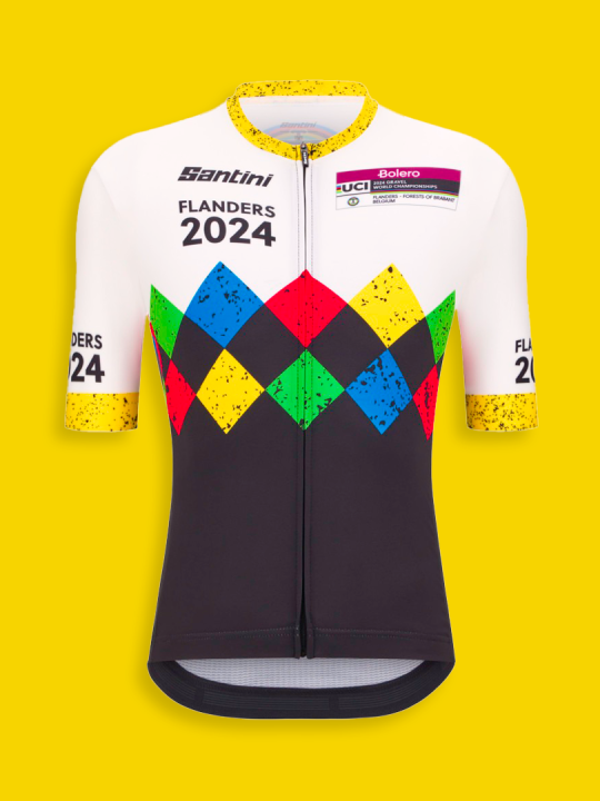 Maillot unisexe des Mondiaux Gravel UCI 2024